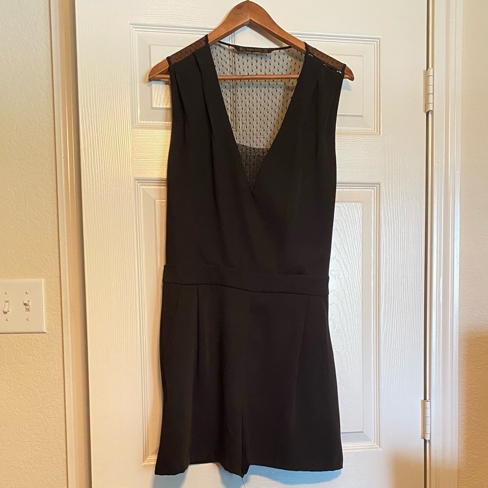 Zara Black Romper